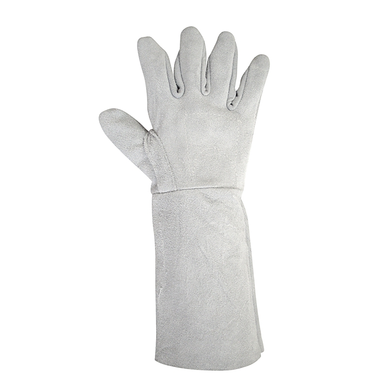 Luva em Raspa Modelo Reversível com Punho 20cm ( COD 64 )